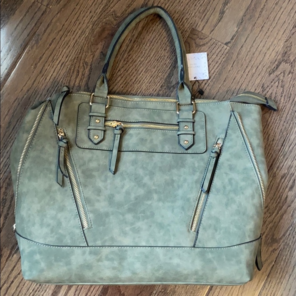 Brand new olive handbag
